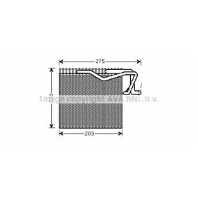 EVAPORADOR AIRE ACONDICIONADO PEUGEOT CITROEN PARTNER BERLINGO B9 [AVA COOLING]