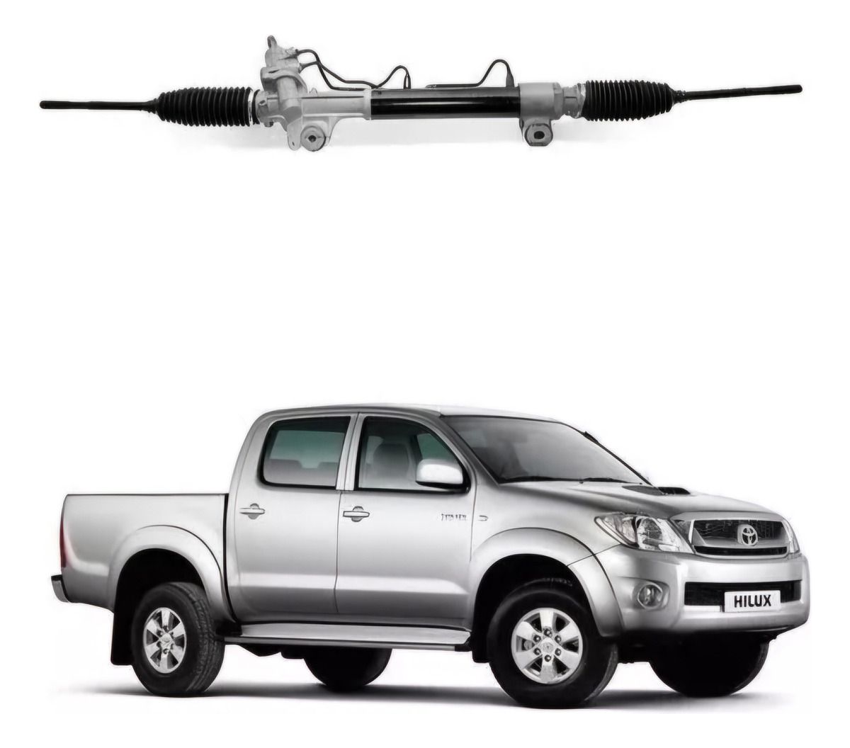 Cremallera Toyota Hilux 2006 A 2015 Hidráulica