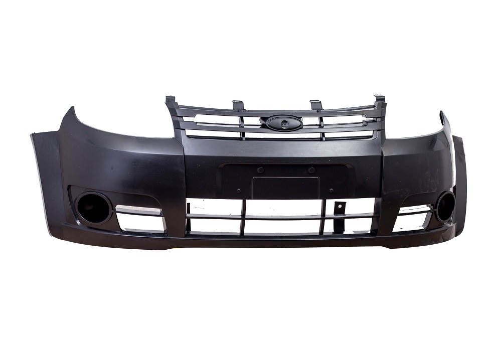 PARAGOLPE DELT. NEGRO LISO C/CARETA