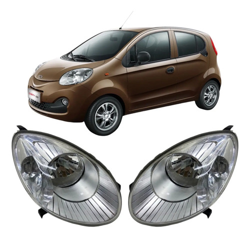 Kit Semiopticas Delanteras Chery Qq New