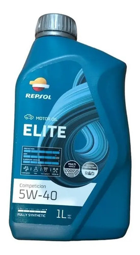 Aceite Repsol 5w40 Full Sintetico Elite 1 Litro