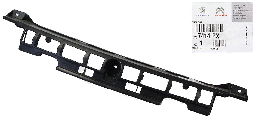 SOPORTE PARAGOLPE TRASERO PEUGEOT 207 ACTIVE CENTRAL ORIGINAL. [ORIGINAL PSA]