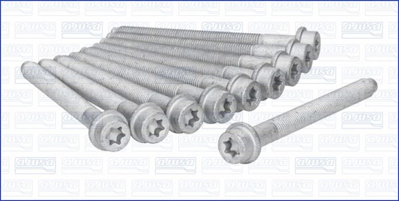 JUEGO DE TORNILLOS DE TAPA DE CIL. CITROEN/PEUGEOT DIESEL XUD7/XUD9/DW8