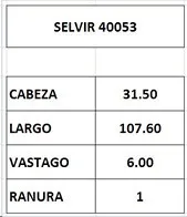 VALVULA ADM MITSUBISHI L200 2.5TD 06 (16V) (4D56)