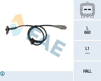 Sensor de Velocidad de Rueda ABS