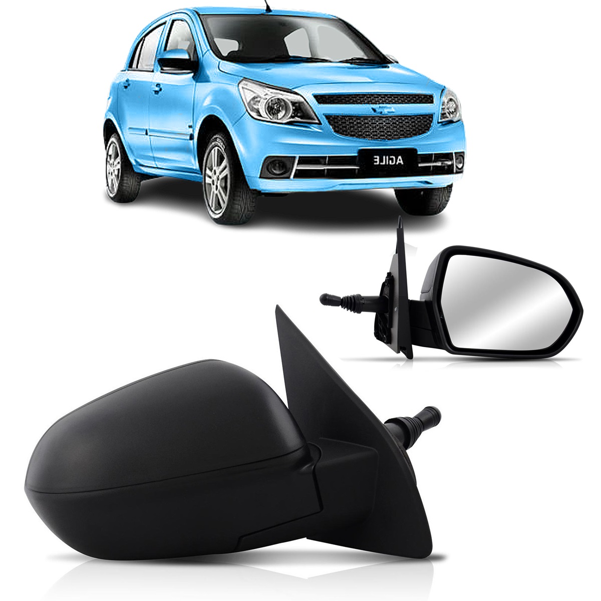 Espejo retrovisor exterior manual derecho