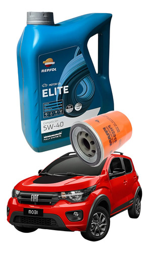 Aceite + Filtro Fiat Mobi 1.0 Nafta