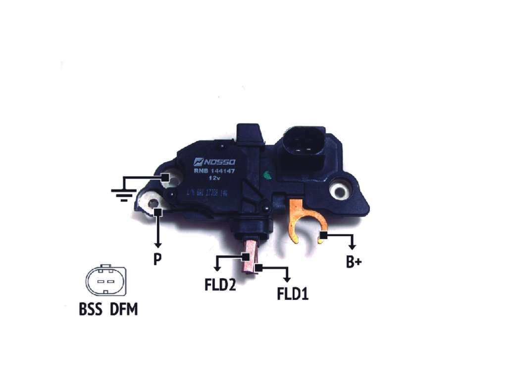 REGULADOR ALTERNADOR BOSCH MB CLK/SLK/C180K 12V.