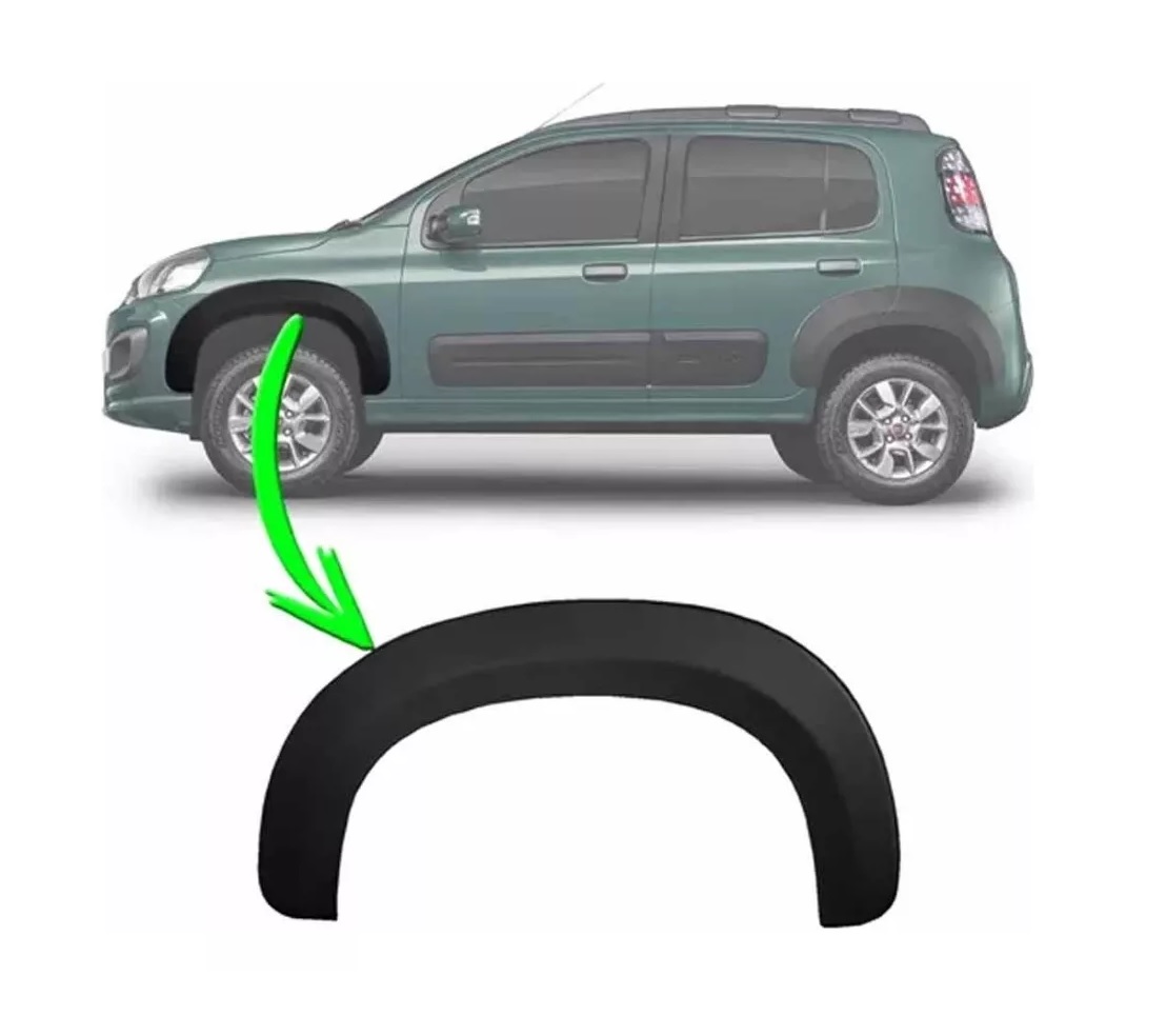 Moldura de guardabarros delantero izquierdo