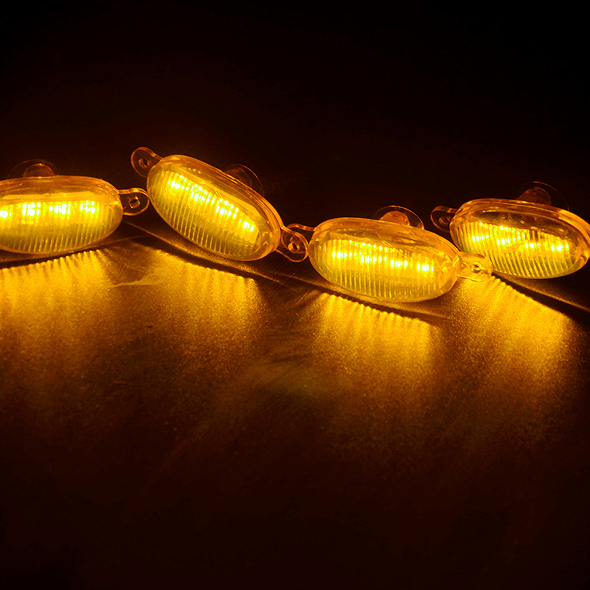Kit 4 Luces LED Ámbar para Parrilla