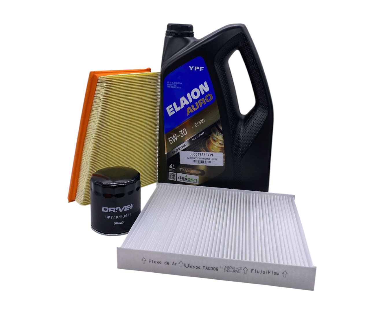 Kit de filtros y lubricante
