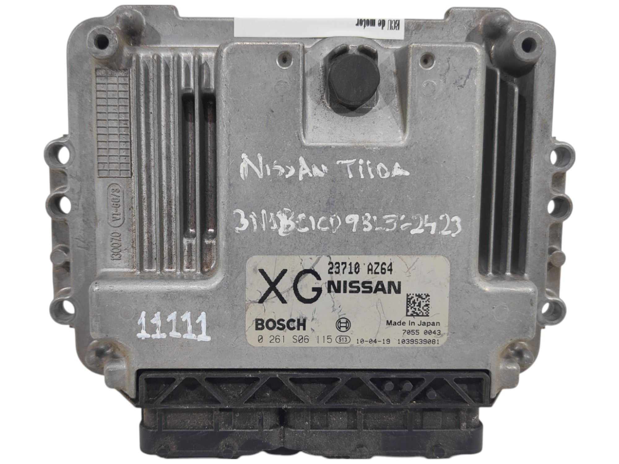 ECU de motor Nissan Tiida 2011, Ref: 11111-K3C5