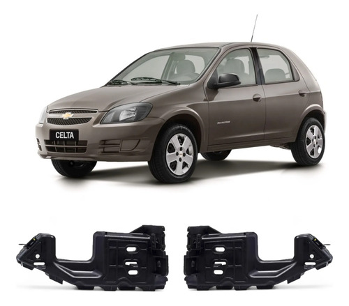 Kit De Guías Delanteras Izquierda Y Derecha Chevrolet Celta
