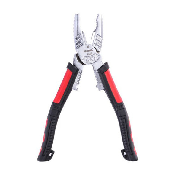 PINZA UNIVERSAL 8"CON PELA-CABLES Y APRIETA TERMINAL
