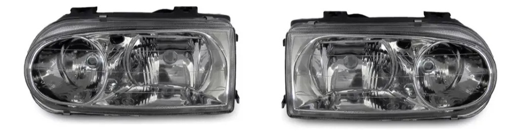 Par de Faros Delanteros Doble Foco