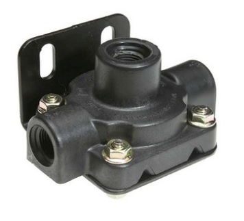 VALVULA DESCARGA RAPIDA 3/8 3/8 TIPO BENDIX
