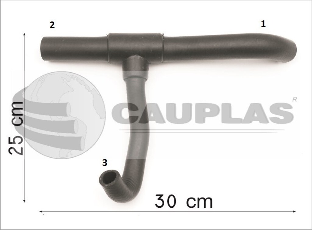CAÑO VOLKSWAGEN GOL/SENDA D. INTERM. C/DERIV.A ENFR.ACEITE CAUPLAS