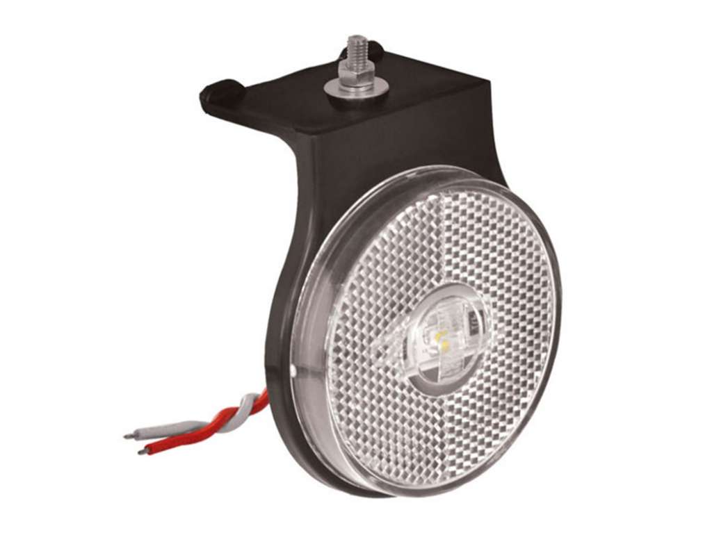 Faro lateral universal rojo LED 12V/24V