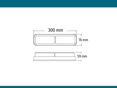 FAROL BAIML 1230 TRASERO ROJO/AMBAR