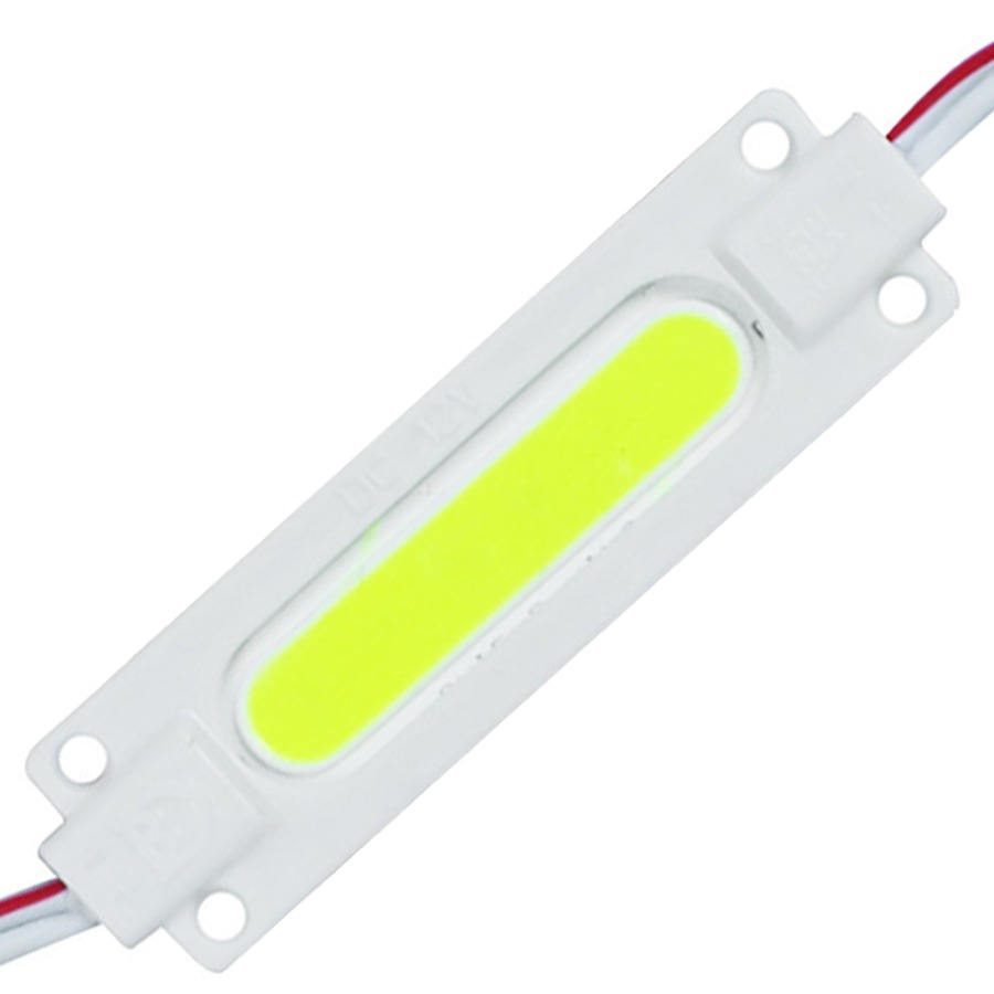 MODULO LED COB 24V AMBAR ADHESIVO