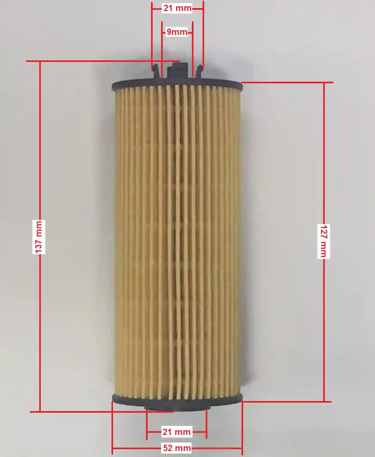 Filtro de aceite tipo cartucho