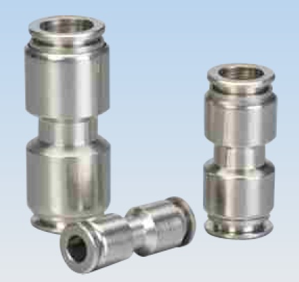 CONEXION RAPIDA RECTA DOBLE 8mm X 12mm METAL