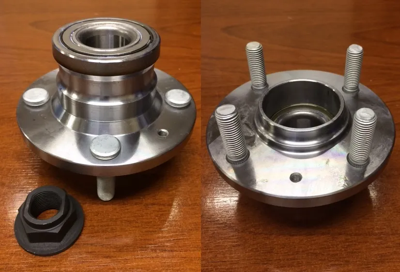 Maza de rueda trasera con rulemán