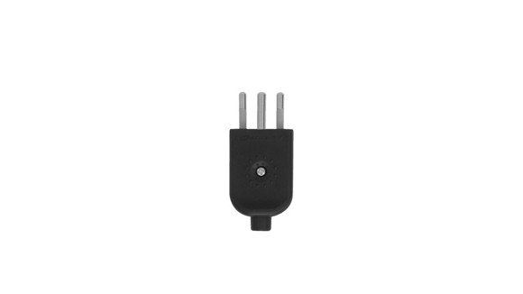 FICHA MACHO NEGRA 3 EN LINEA 10AMP