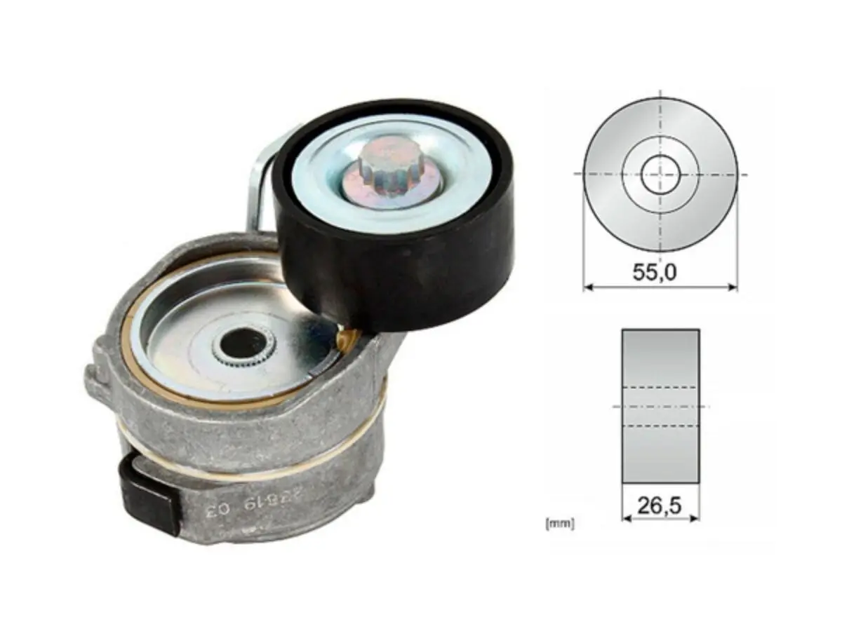 Tensor Correa Accesorios Chevrolet Corsa Citroen C4 Cactus/C3 Aircross/C3 Peug 301/208/3008/308/308 Sw/2008 Ii/2008 Partner 12-28