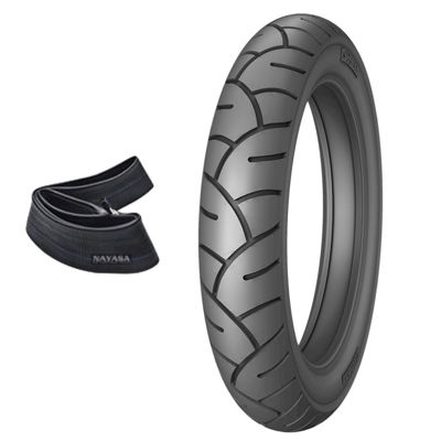 Cubierta Moto 275-17 Nayasa EY029 c/cámara