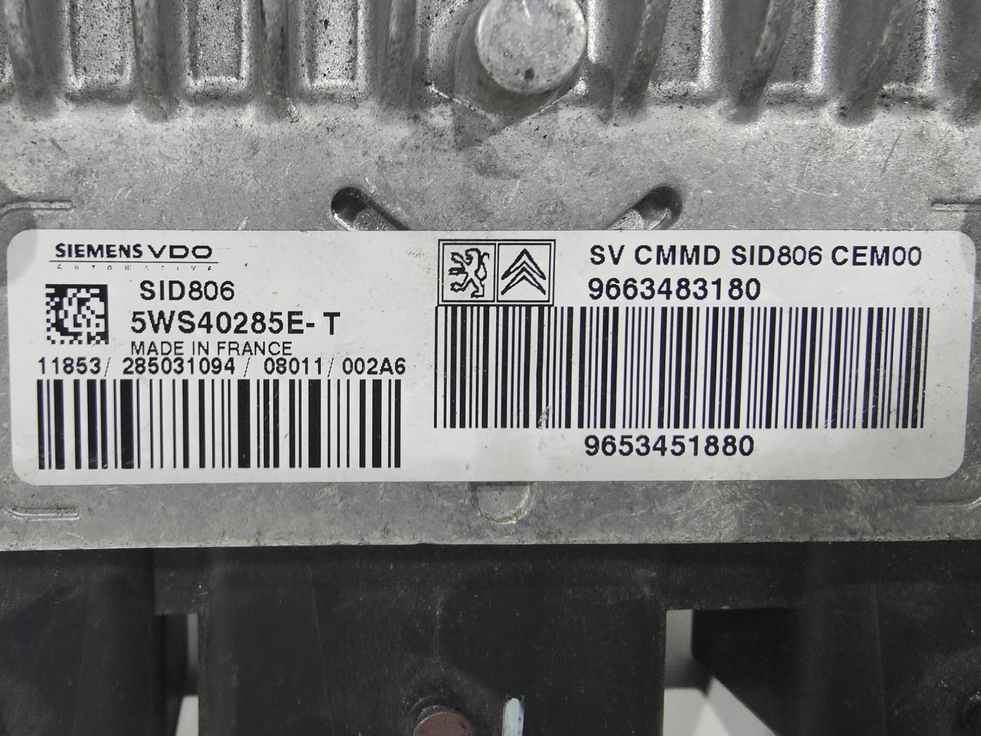 ECU de motor Citroen C2 1.4 HDI , Ref: 8231-K3B4