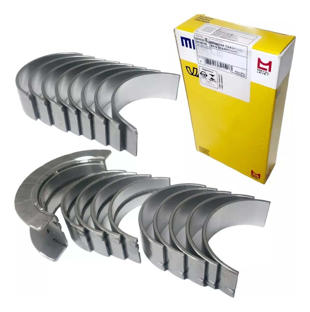 Bronces Biela E Mancal Std Fiat E-torq Linea Bravo Toro