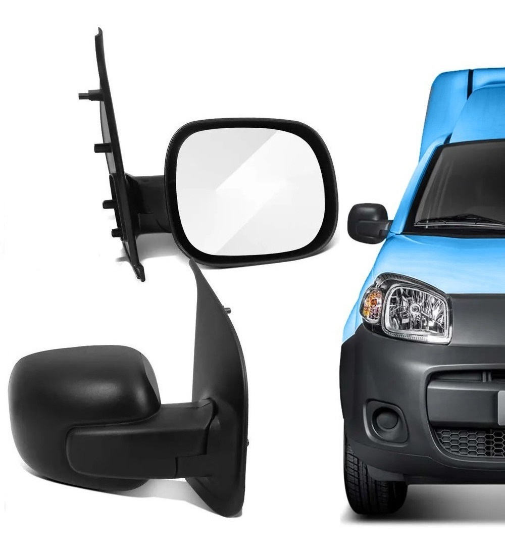 Espejo Fiat Fiorino Evo Nueva 2014  2022 Derecho Sin Control