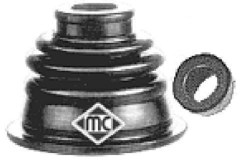 FUELLE SEMIEJE LADO CAJA RENAULT MEGANE SCENIC LAGUNA IZQUIERDO RULEMAN GRANDE 28mm [METALCAUCHO]