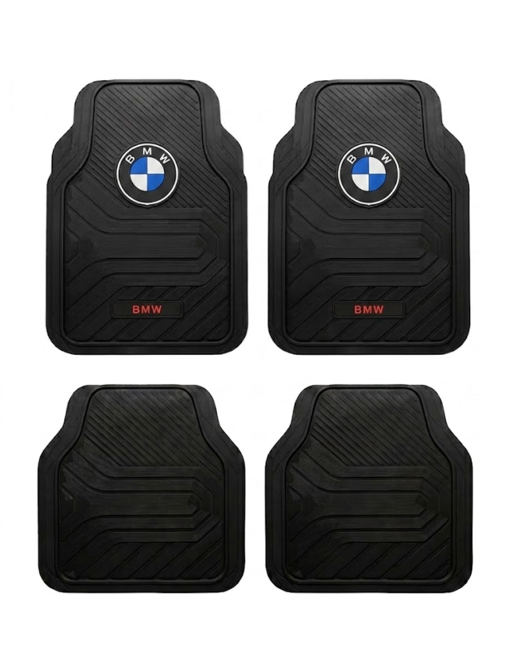 Juego de Alfombras de Goma Universales – BMW (Línea Clásica / Moderna)