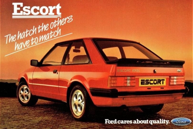 Manguera De Freno Ford Escort Mk3 81 Al 86 Trasera