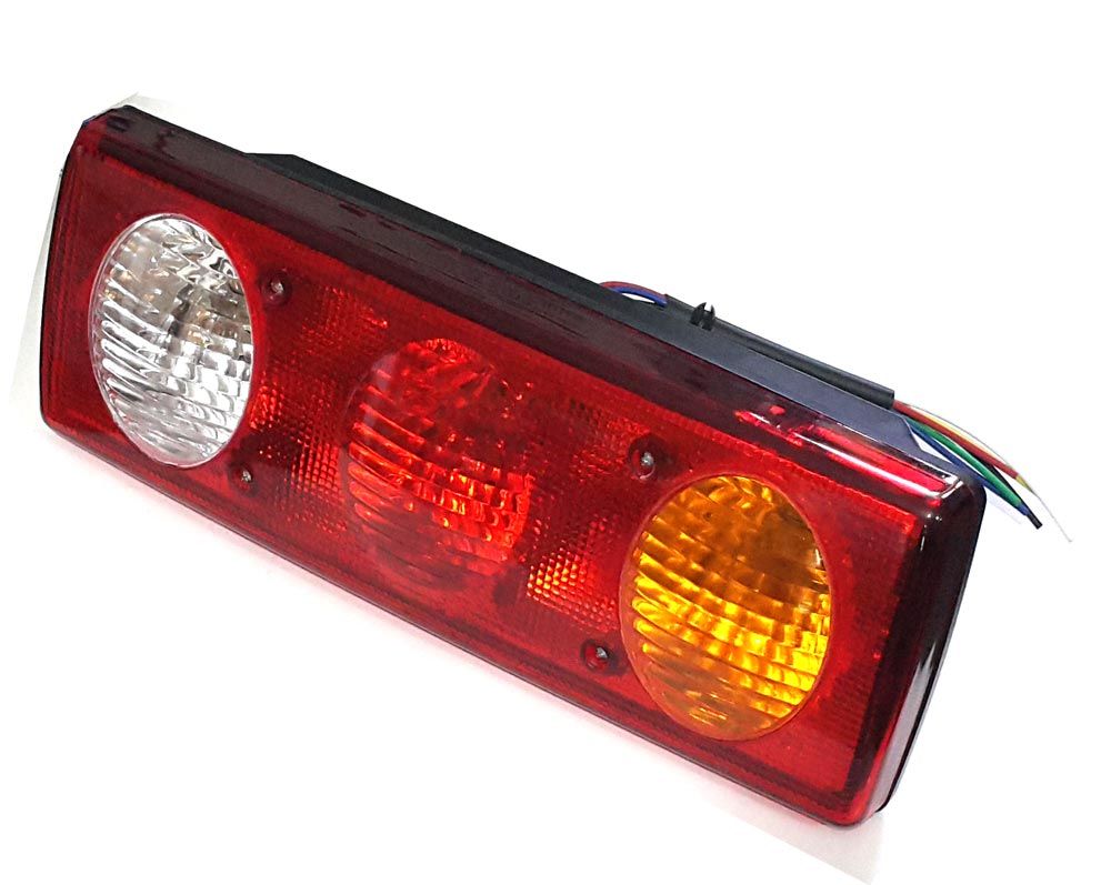 Farol trasero derecho rectangular chico para camión Mercedes-Benz