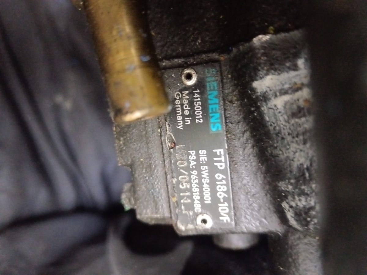 Bomba Inyeccion Peugeot 307 Berlina (S2) 2005-2008 1.6 HDi 1.6L 80kW 9636818480