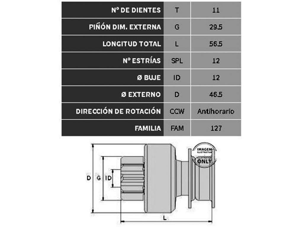 Bendix de arranque