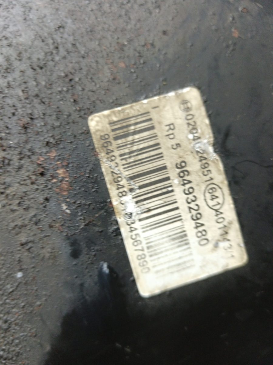 Servofreno Citroën C3 1995-2010 1.4 HDi 1.4L 50kW 9649329480