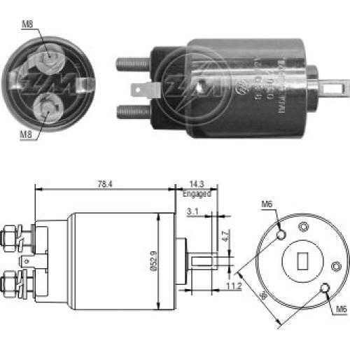 Solenoide de arranque