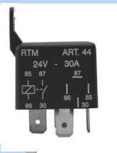 RELAY RTM Nº 44 24V 4 PATAS