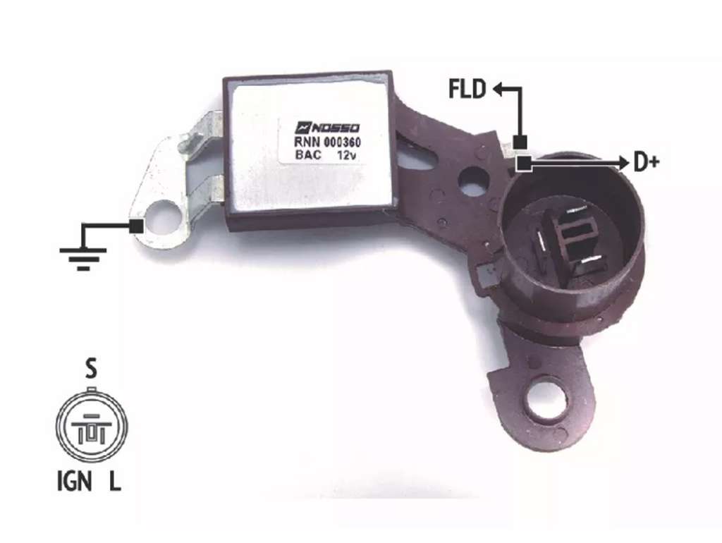 Regulador de alternador