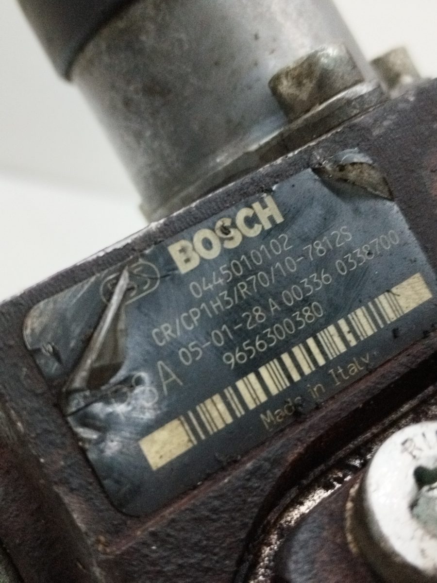Bomba Inyeccion Peugeot 206 Berlina 1998-2010 1.6 HDi FAP CAT (9HZ / DV6TED4) 9656300380