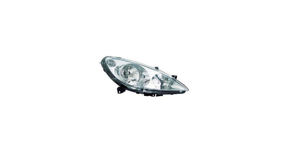 SEMIOPTICA PEUGEOT 307 DERECHA SIN FARO AUXILIAR IMPORTADA [TYC]