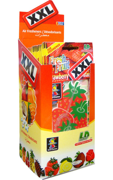 PERFUMADORES PAPEL FRESH FRUIT 50 UNIDADES