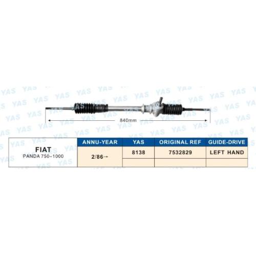 CREMALLERA MECANICA FIAT PANDA 750CC 1000CC 840MM 7532829 - 19005 - YTD88246