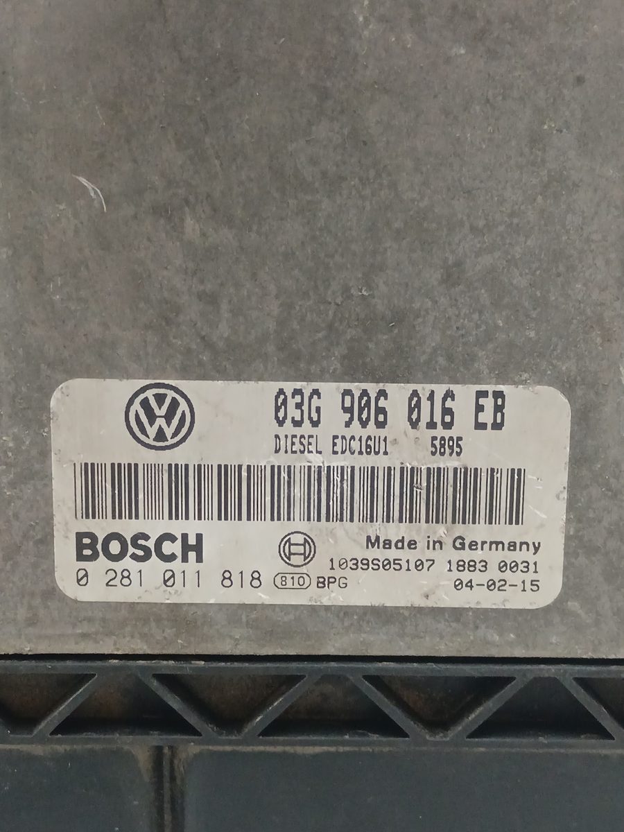 Centralita Motor Uce Volkswagen Golf V Berlina (1K1) 2003-2008 Highline 03G906016EB