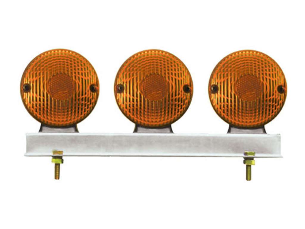 Conjunto de tres luces de posición universal ámbar
