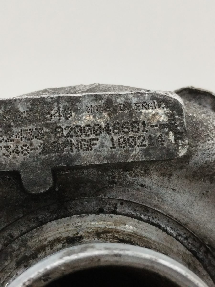 Turbocompresor Renault Scenic (JA..) 1999-2003 1.9 DTI Authentique 1.9L 59kW 8200046681